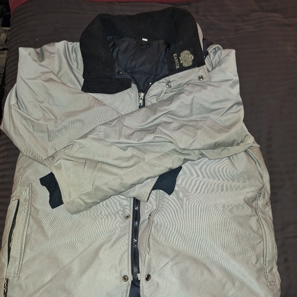 Grey KANUK winter jacket - size large in men - Picture 3 of 4